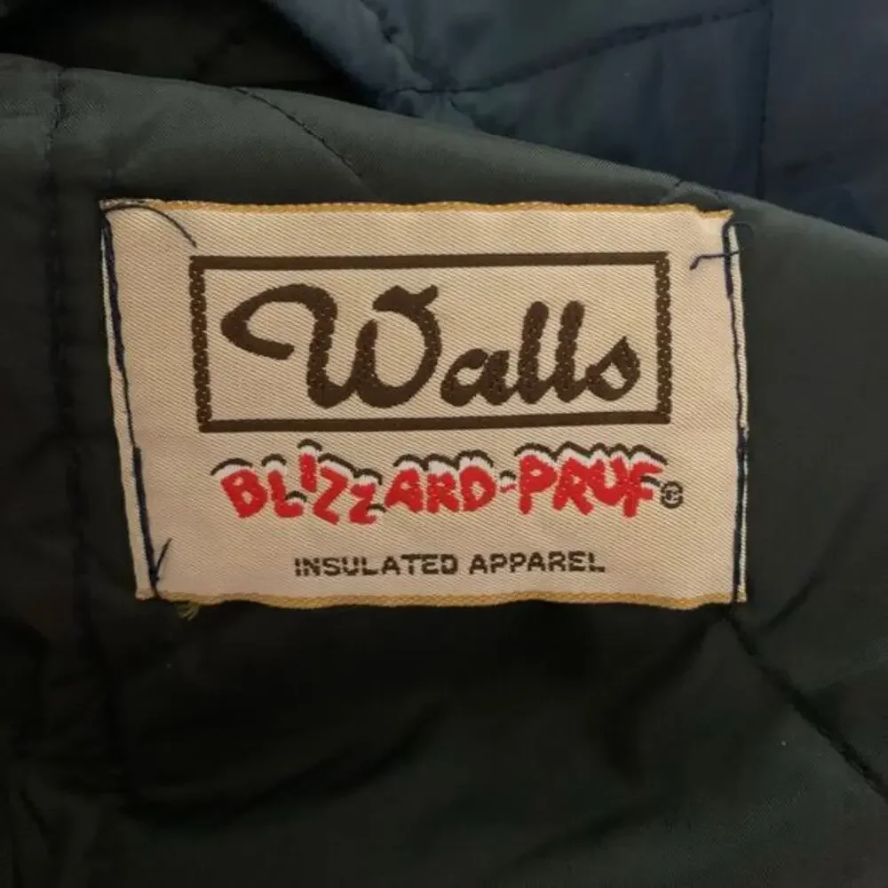 WALLS Vest Vintage American Workwear Blizzard Pruf Insulated Lightweight Chore‎